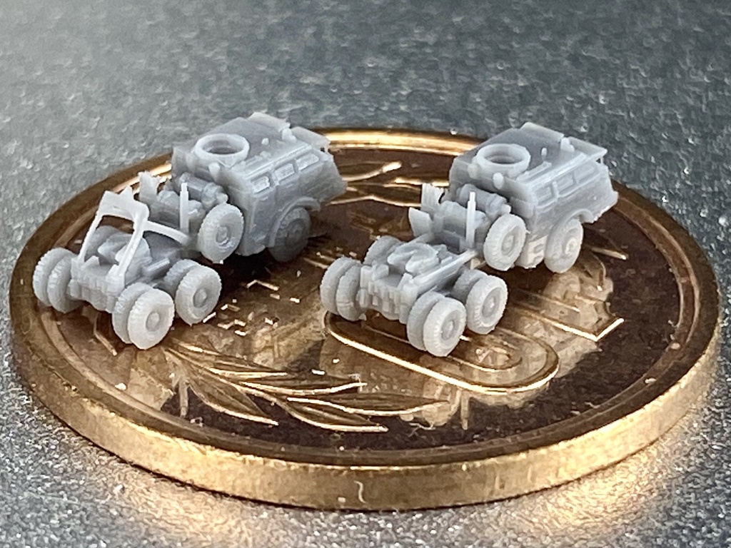 1/700 US SET10 米軍M25ドラゴンワゴン セット