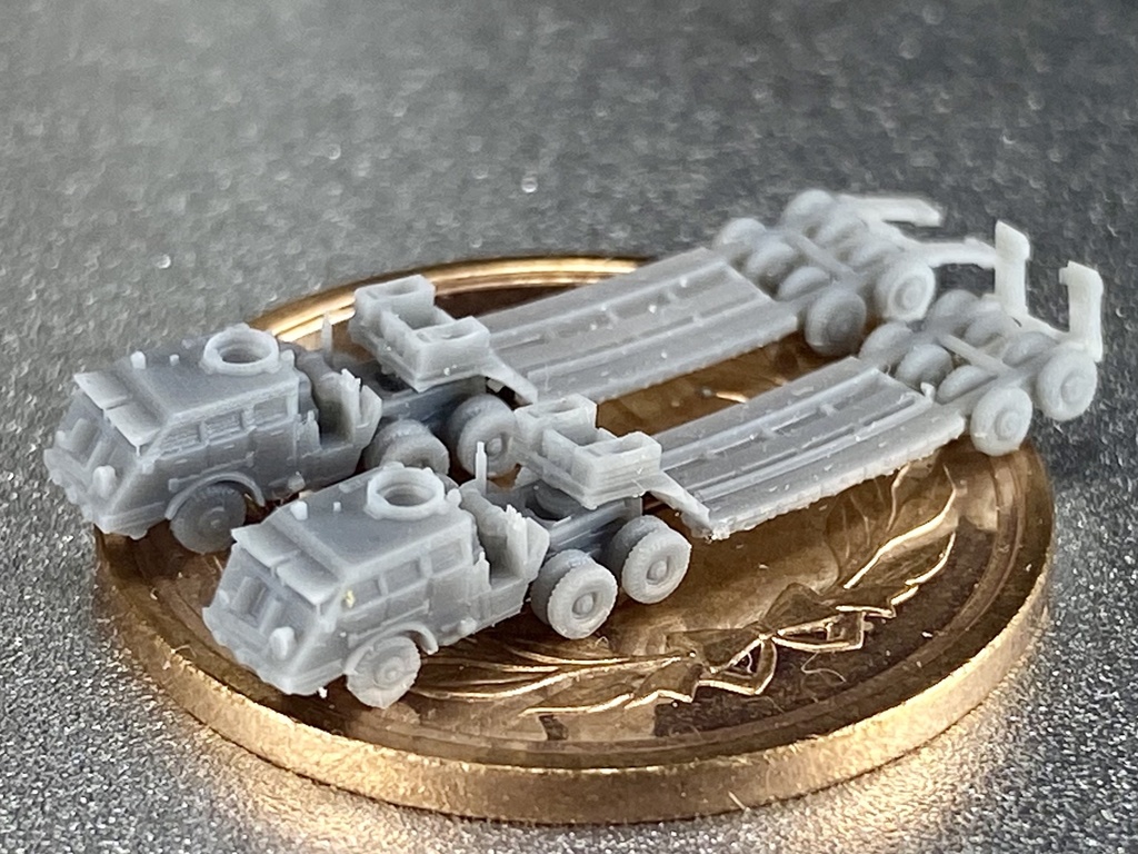 1/700 US SET10 米軍M25ドラゴンワゴン セット