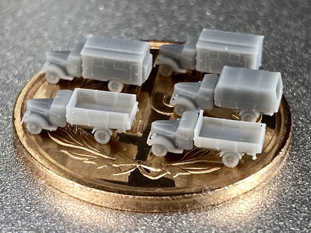 1/700 G SET 17 ドイツ軍 F V3000 初期型トラックセット