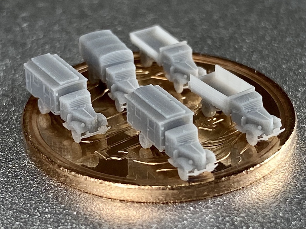 1/700 G SET 17 ドイツ軍 F V3000 初期型トラックセット