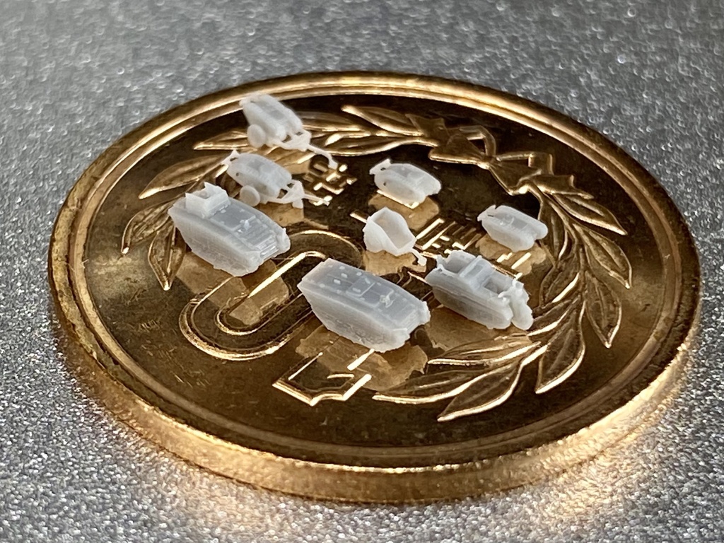 1/700 G SET 18 ドイツ軍 ケッテンクラート 小型車両セット