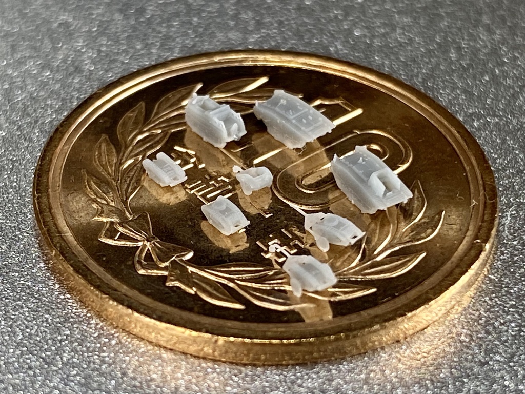 1/700 G SET 18 ドイツ軍 ケッテンクラート 小型車両セット