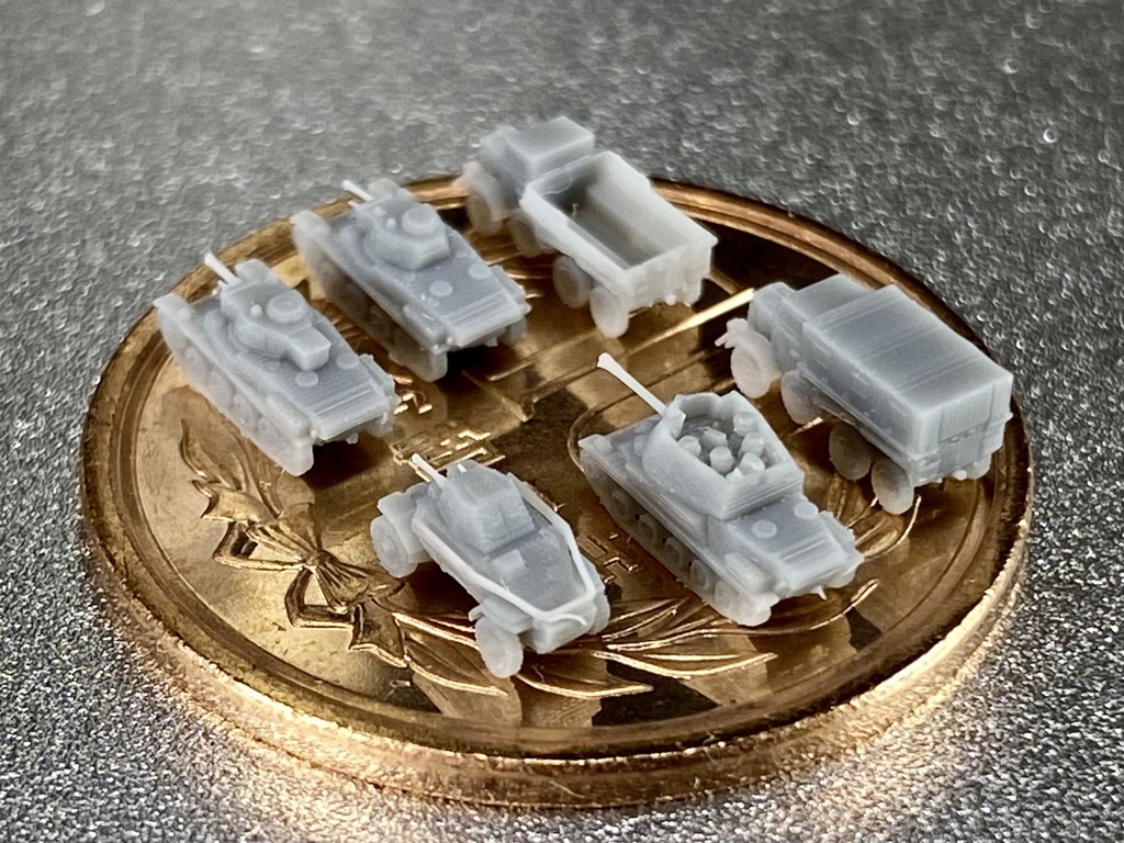 1/700 H SET2 ハンガリー軍 戦車セット2