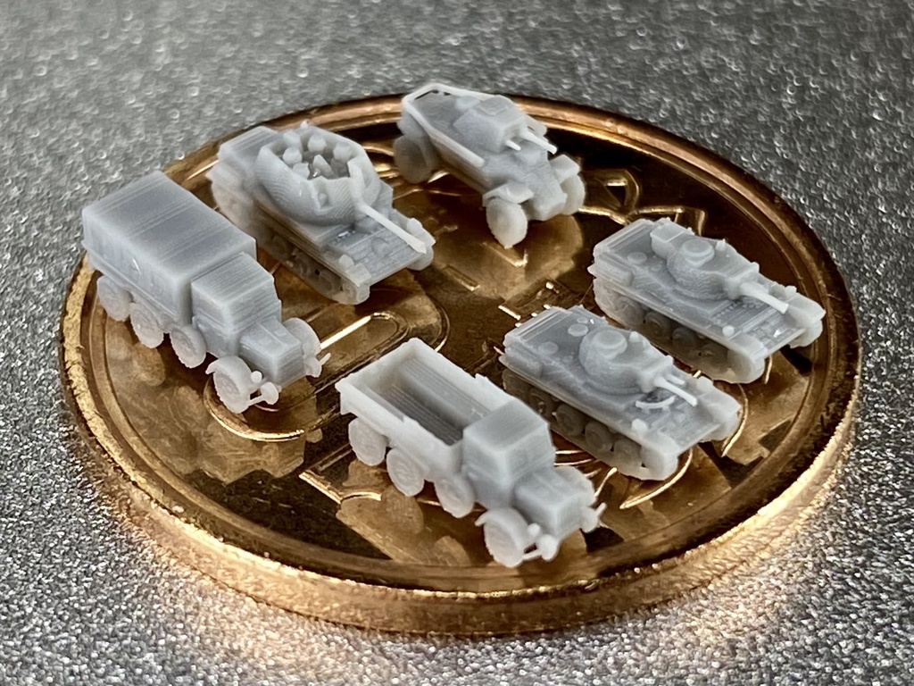 1/700 H SET2 ハンガリー軍 戦車セット2