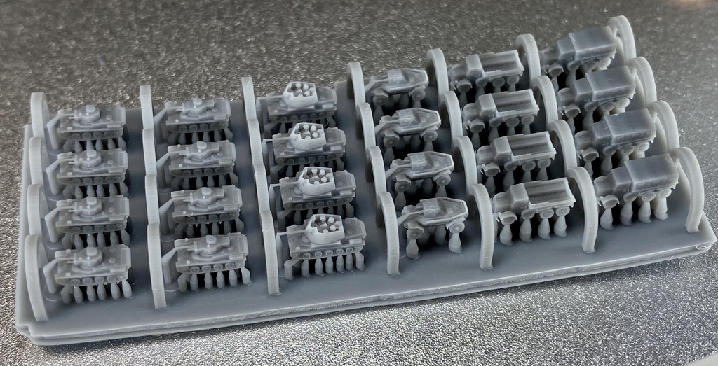 1/700 H SET2 ハンガリー軍 戦車セット2