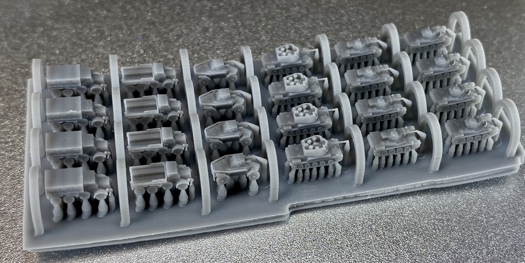 1/700 H SET2 ハンガリー軍 戦車セット2