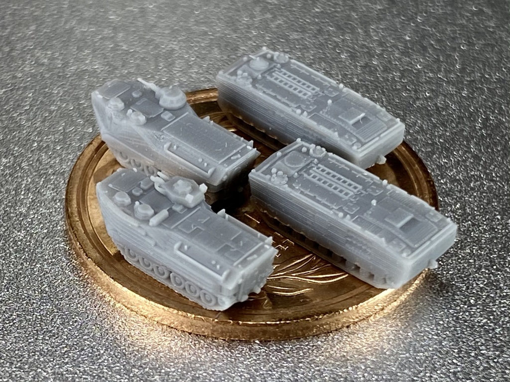 1/700 MUS SET10 米軍 LVTP-5/LVTP-7/AAV7A1 セット