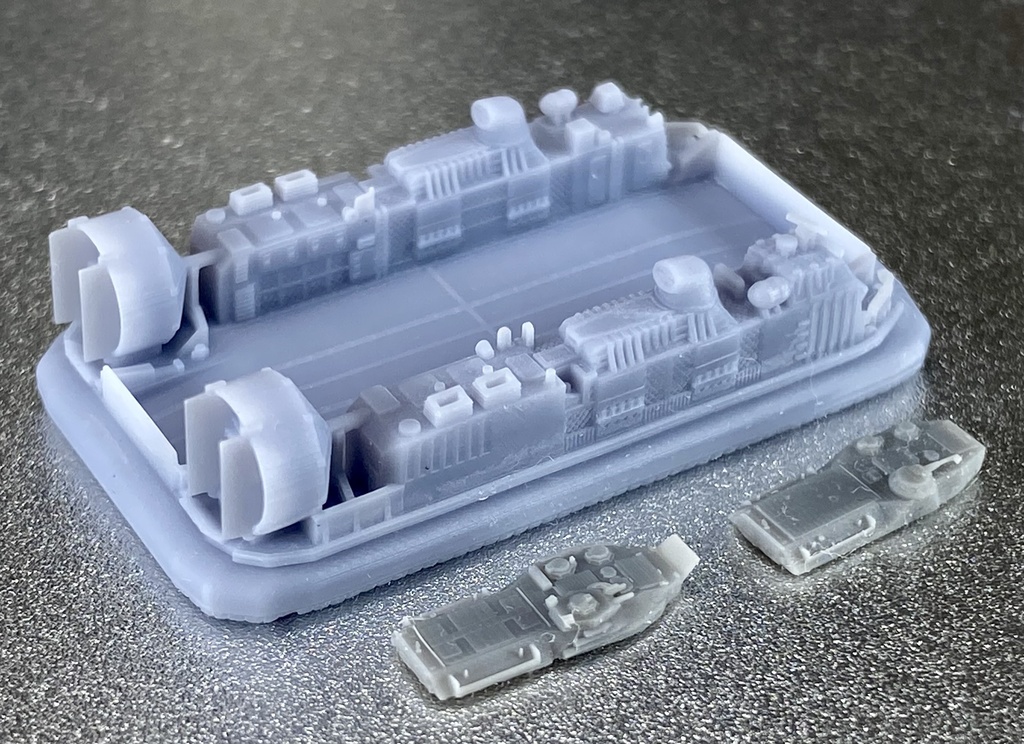 1/700 MUS SET11 現用米軍 LCAC セット