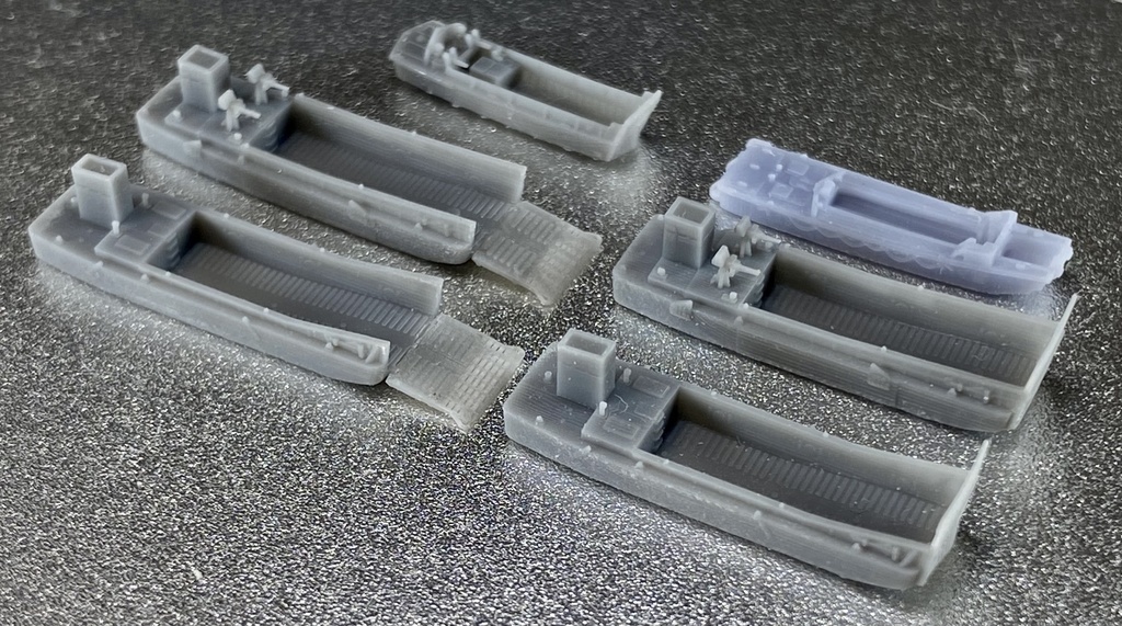 1/700 US SET11 米軍 LCM LCVP LCA上陸用舟艇 セット