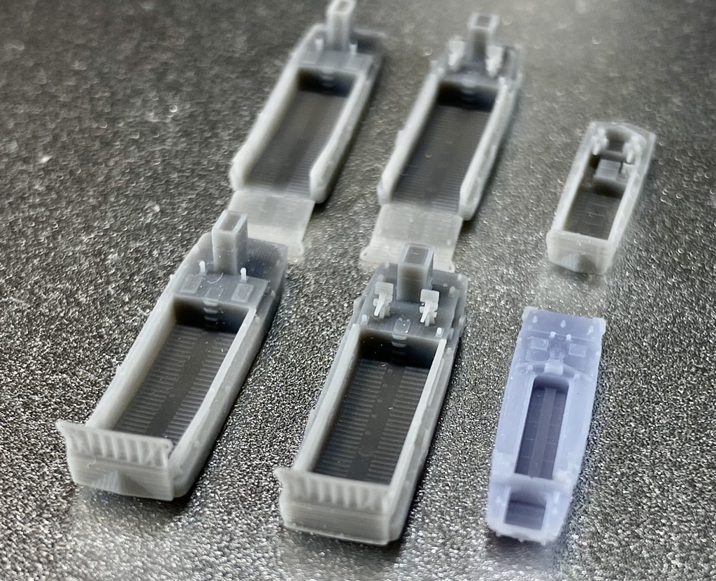 1/700 US SET11 米軍 LCM LCVP LCA上陸用舟艇 セット