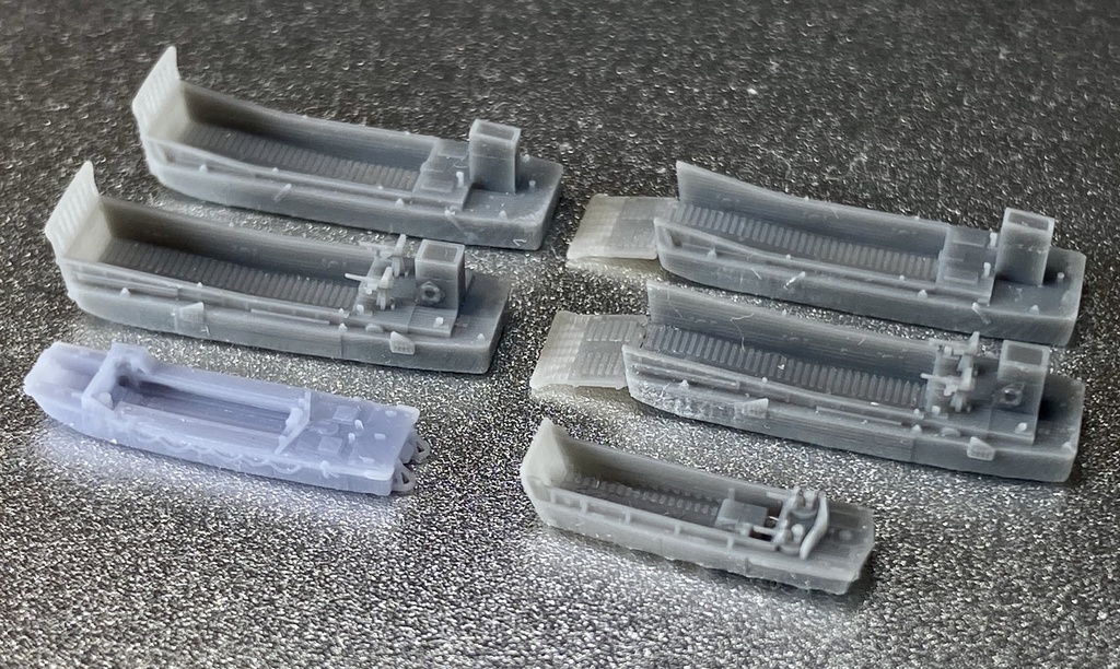 1/700 US SET11 米軍 LCM LCVP LCA上陸用舟艇 セット