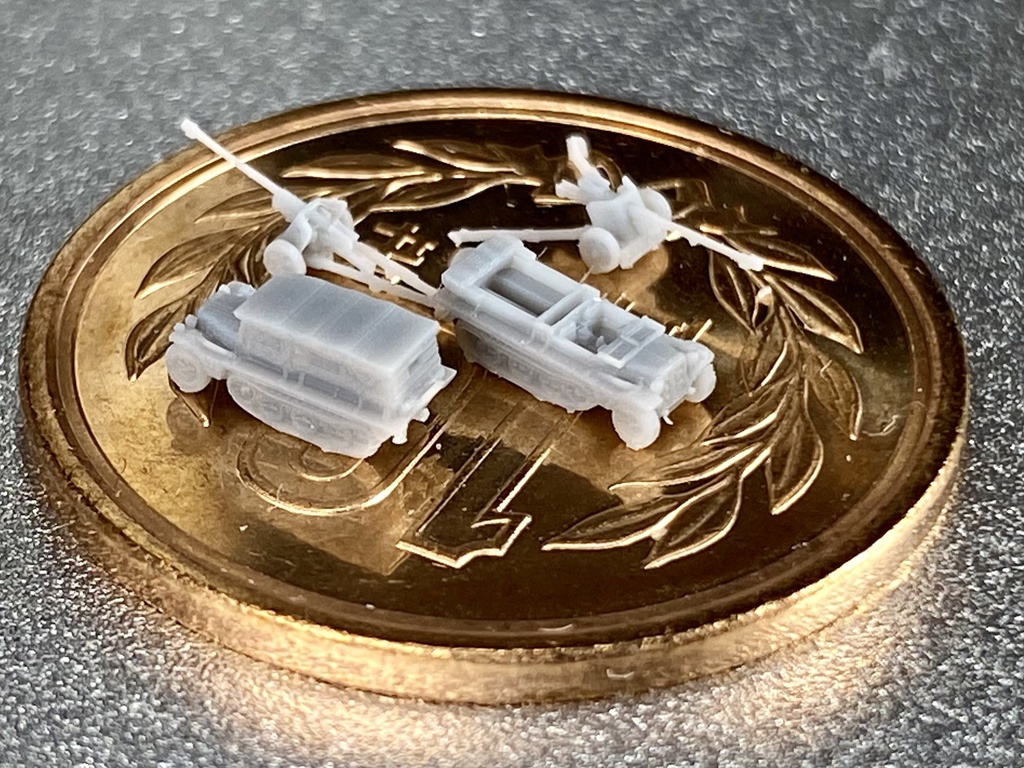 1/700 G SET 19 PAK40 7.5cm & Sd.Kfz.10セット