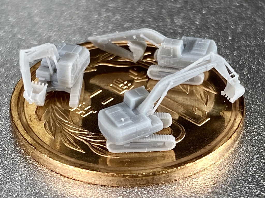 1/700 MUS SET12 米軍 油圧ショベル320D セット