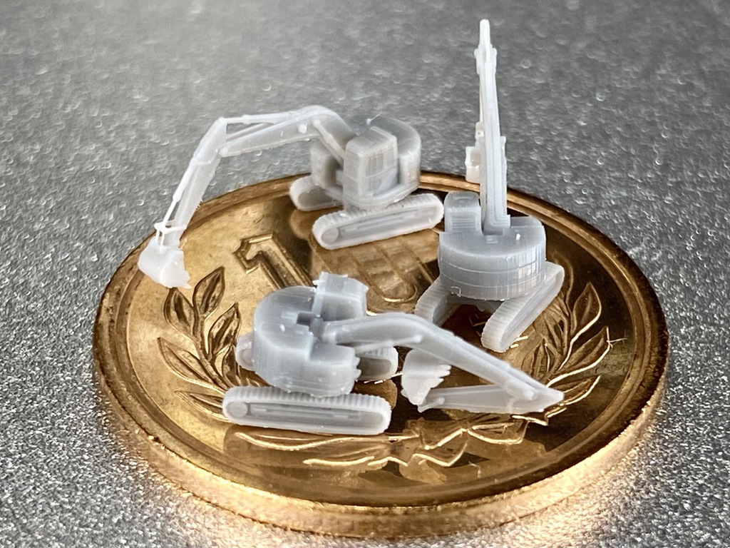 1/700 MUS SET13 米軍 油圧ショベル321C セット