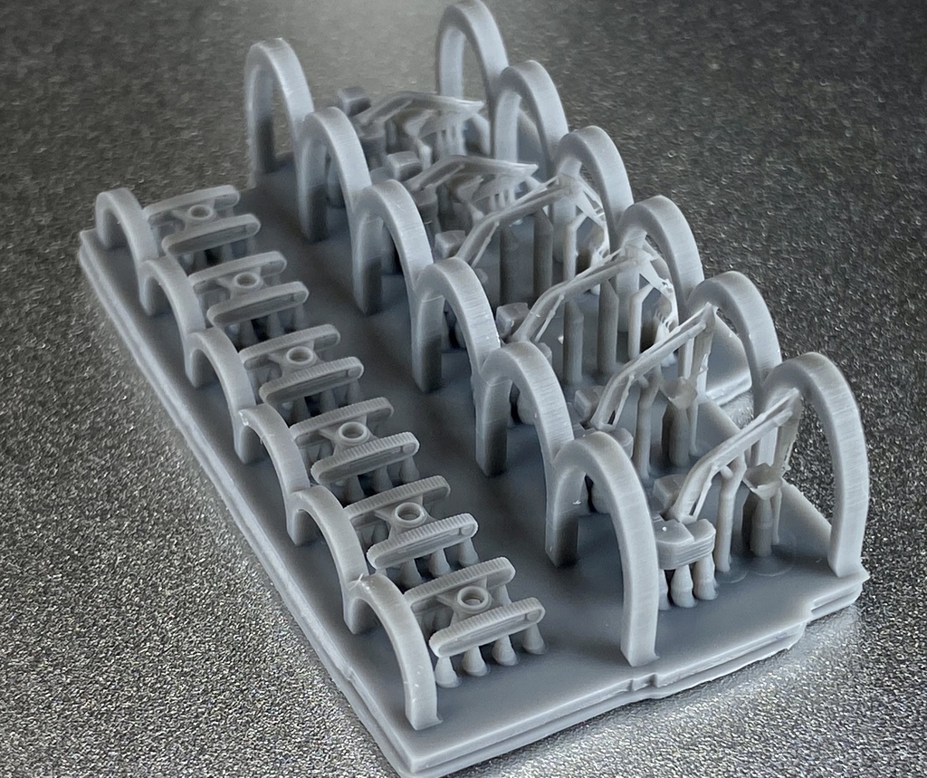 1/700 MUS SET13 米軍 油圧ショベル321C セット