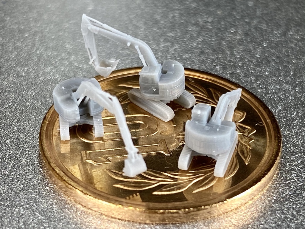 1/700 MUS SET13 米軍 油圧ショベル321C セット