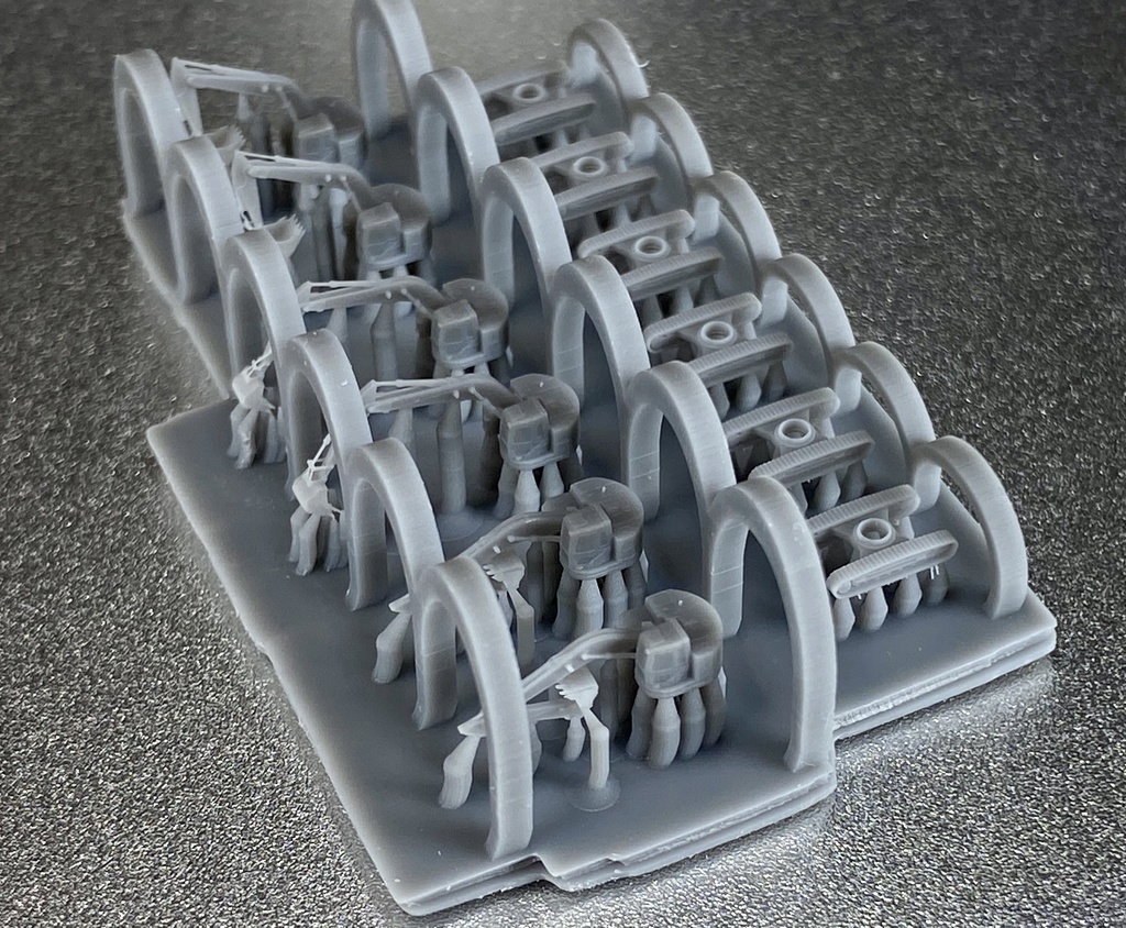 1/700 MUS SET13 米軍 油圧ショベル321C セット