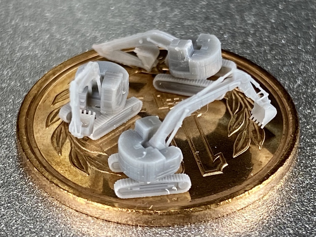 1/700 MUS SET13 米軍 油圧ショベル321C セット