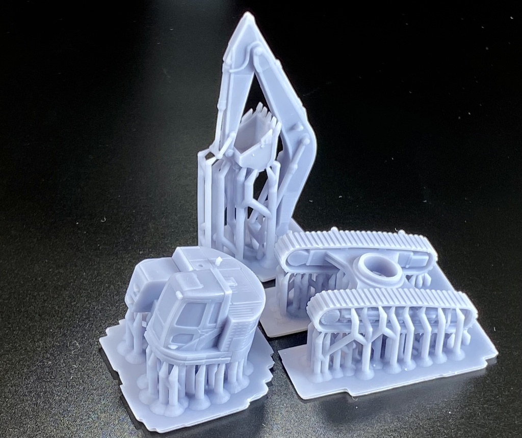 1/144 MUS4 米軍 油圧ショベル321C TYPE1