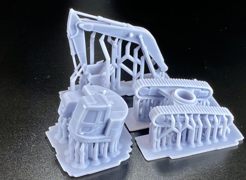 1/144 MUS5 米軍 油圧ショベル321C TYPE2