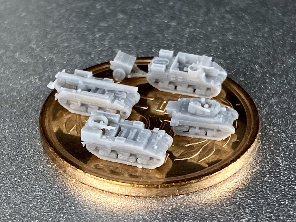 1/700 US SET13 米軍 自走砲 セット