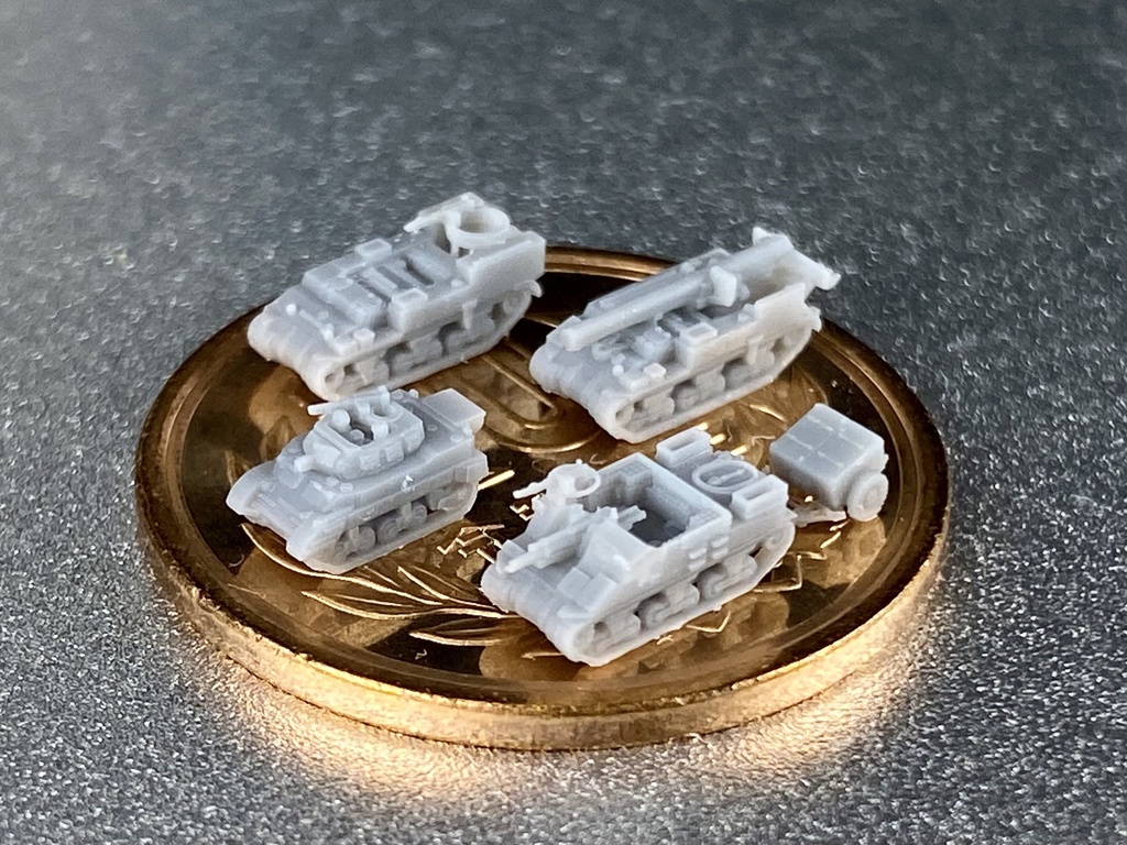 1/700　US SET13　米軍 自走砲 セット
