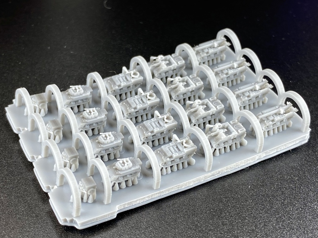 1/700 US SET13 米軍 自走砲 セット