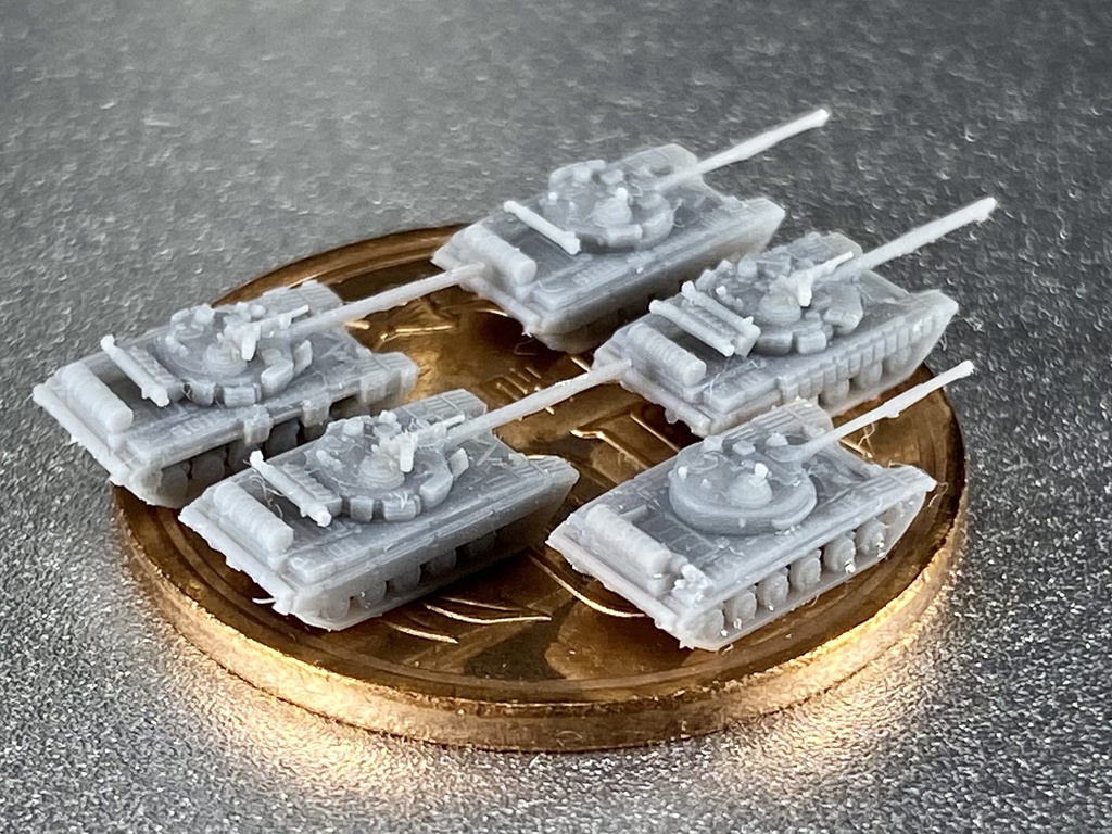 1/700 M R SET7 ロシア軍 T-64セット
