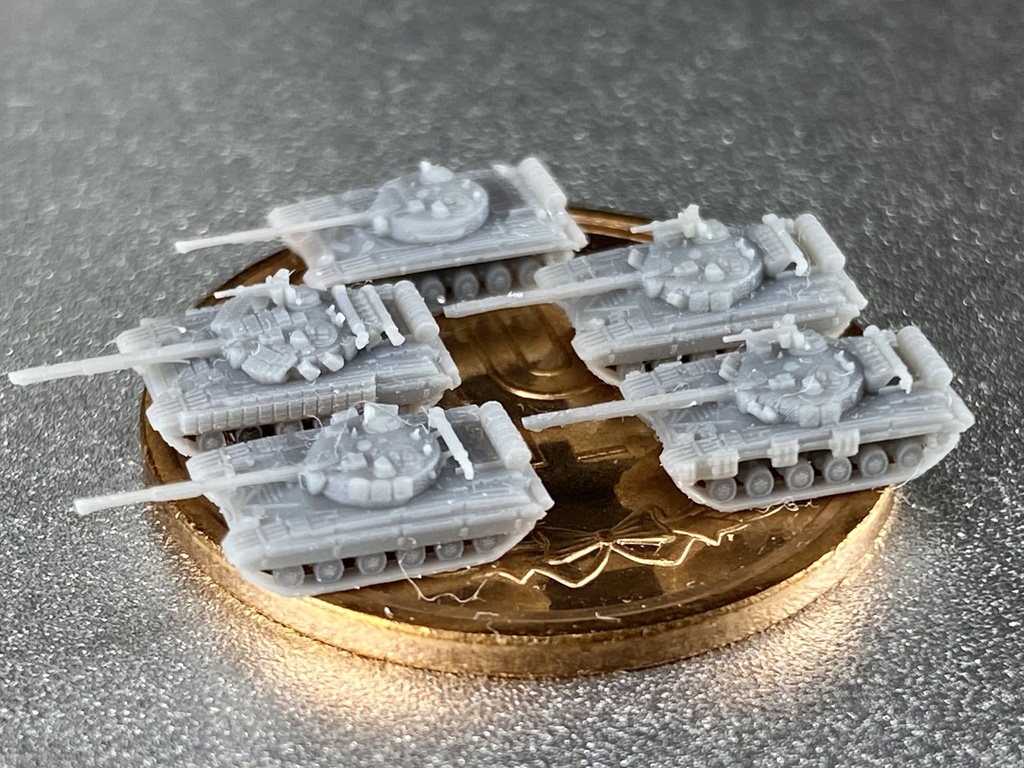 1/700 M R SET7 ロシア軍 T-64セット