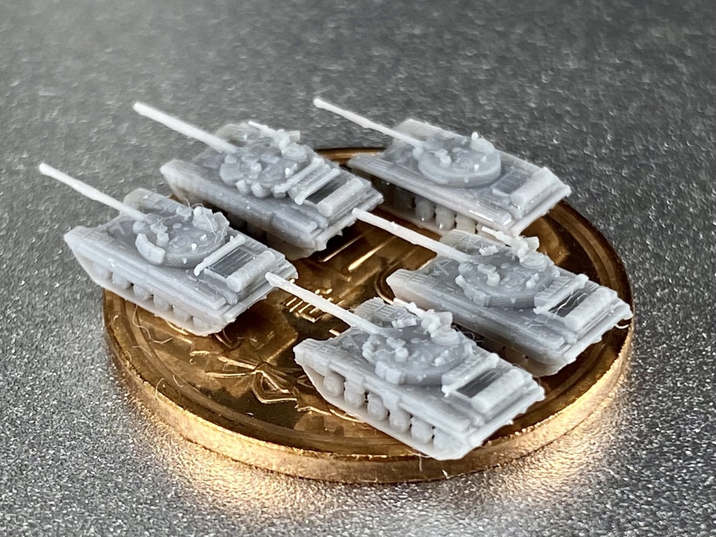 1/700 M R SET7 ロシア軍 T-64セット