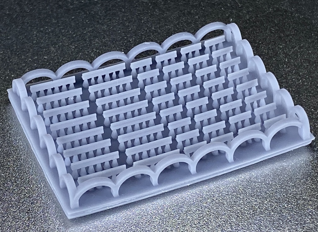 1/700 M SET4 コンクリートバリアセット