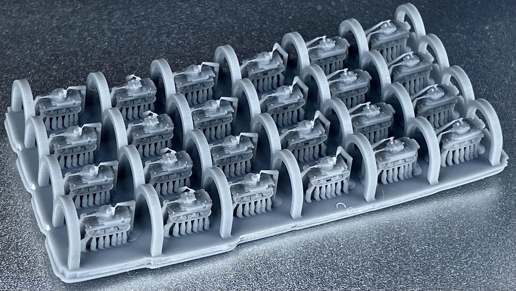 1/700 US SET14 米軍 軽戦車 セット