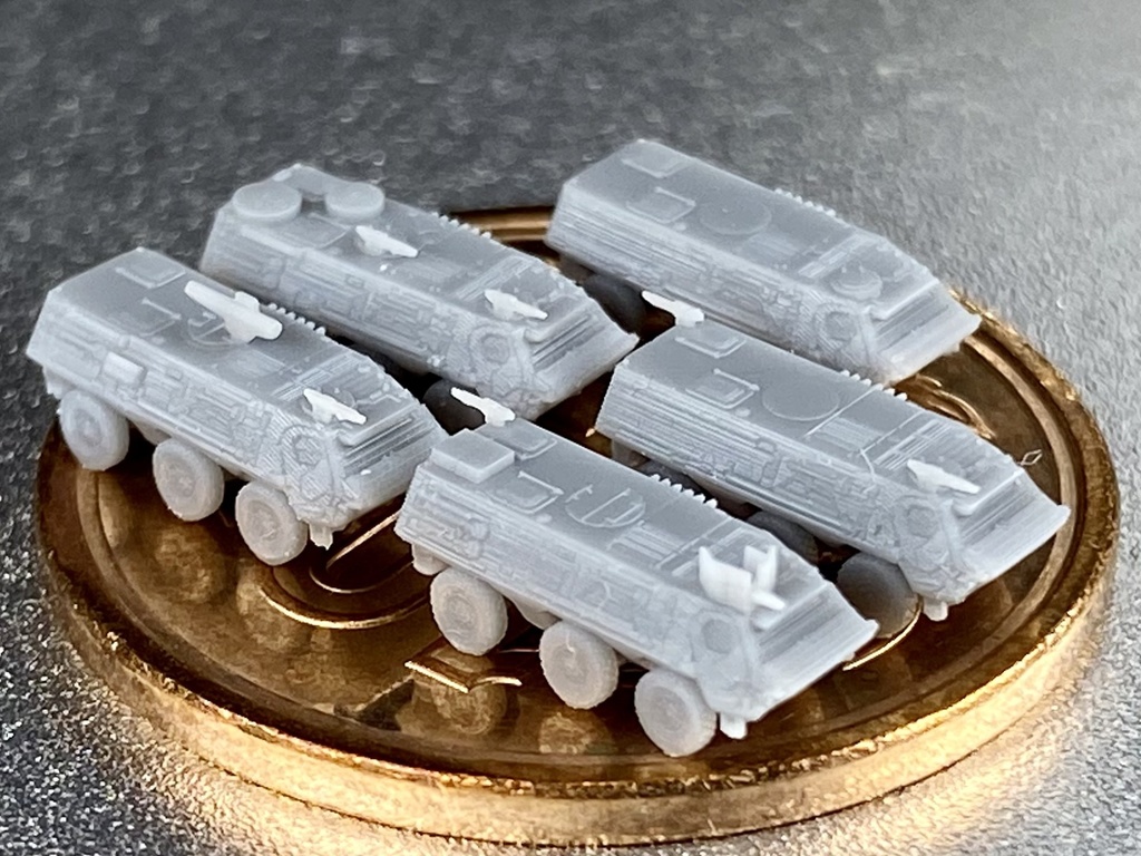 1/700 MG SET 2 ドイツ軍 フクス兵員輸送車 セット