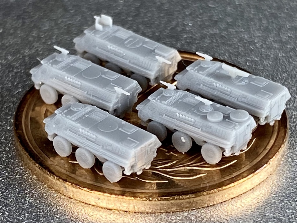 1/700 MG SET 2 ドイツ軍 フクス兵員輸送車 セット