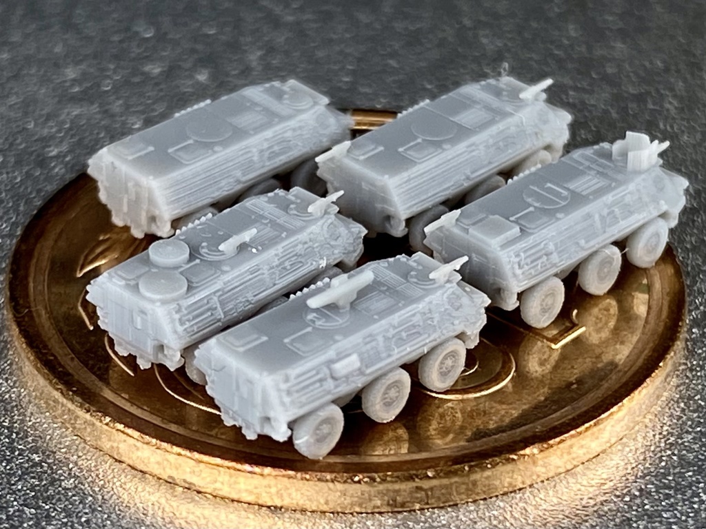 1/700 MG SET 2 ドイツ軍 フクス兵員輸送車 セット