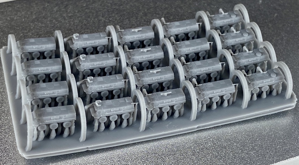 1/700 MG SET 2 ドイツ軍 フクス兵員輸送車 セット