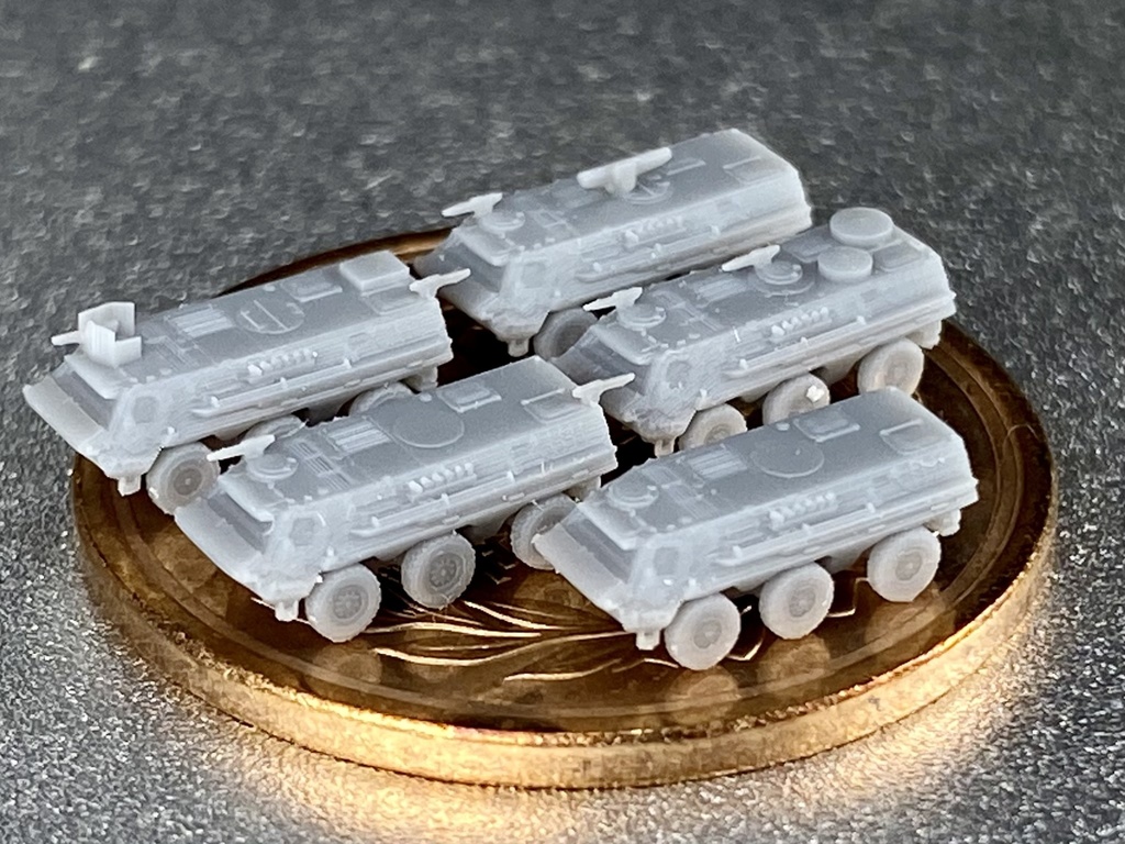 1/700 MG SET 2 ドイツ軍 フクス兵員輸送車 セット