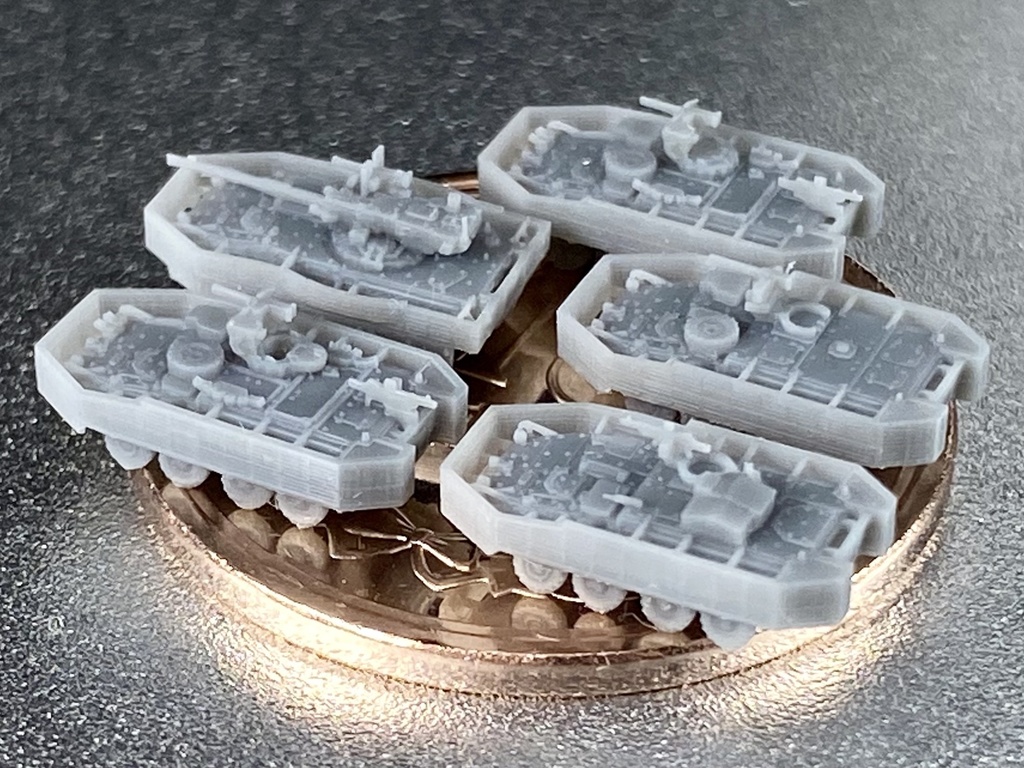 1/700 MUS SET15 米軍 ストライカーセット3 スラットアーマー