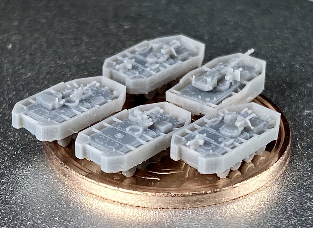 1/700 MUS SET15 米軍 ストライカーセット3 スラットアーマー