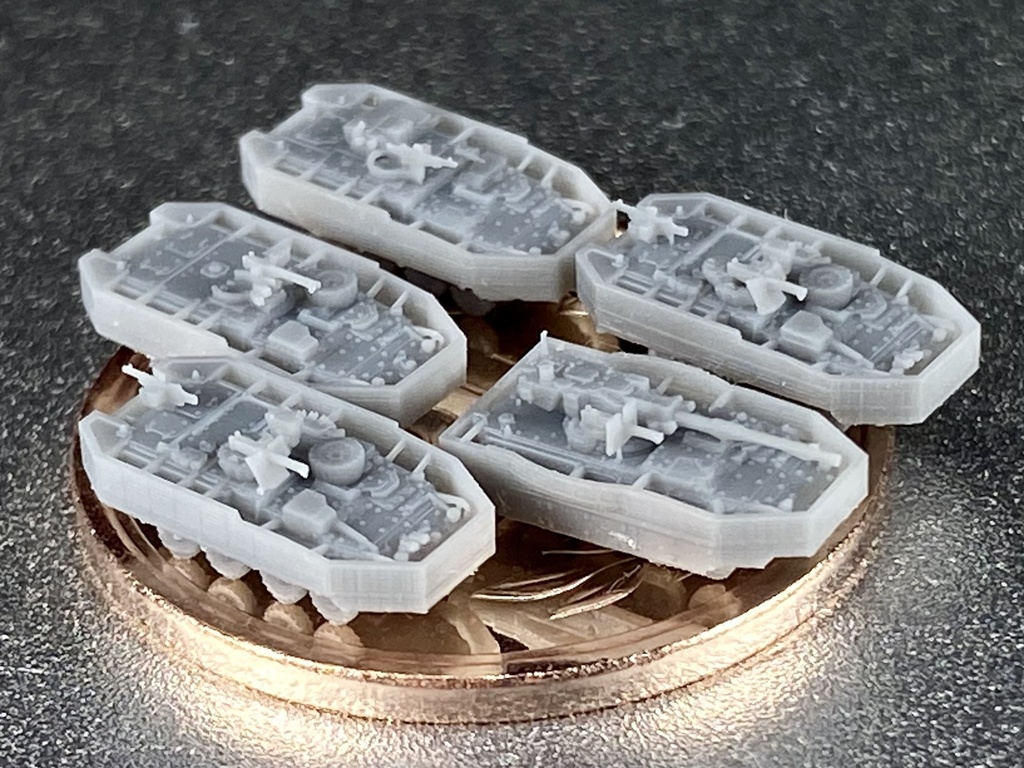 1/700 MUS SET15 米軍 ストライカーセット3 スラットアーマー