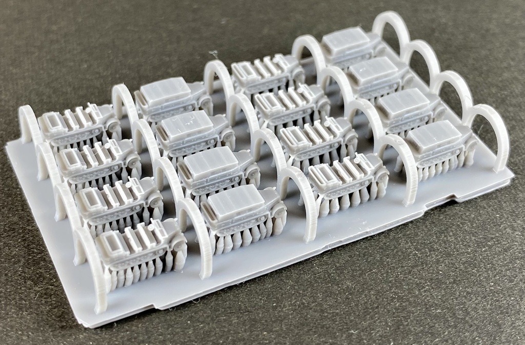 1/700 GSET21 ドイツ軍 sdkfz7 8tハーフトラック セット