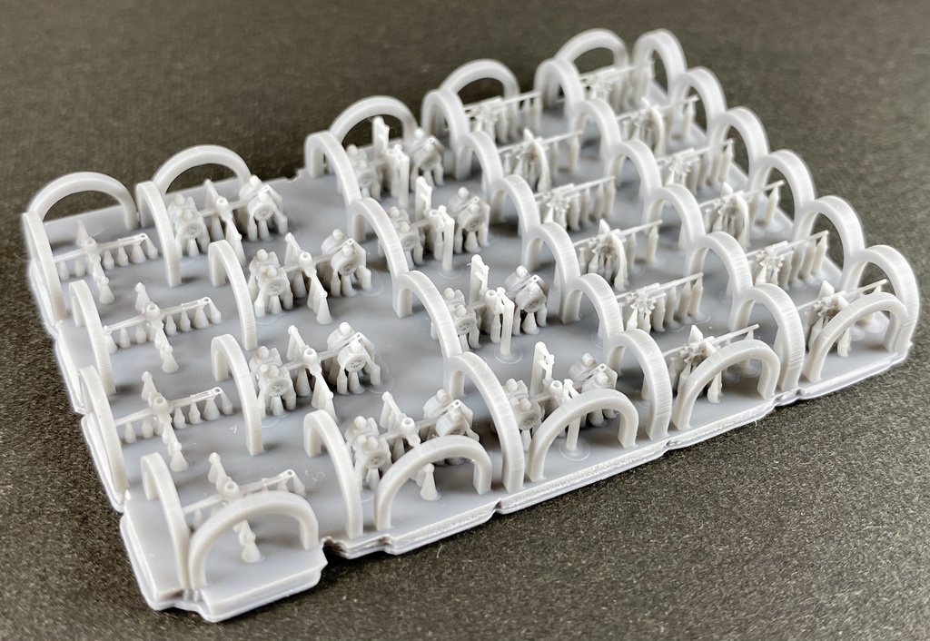 1/700 GSET22z ドイツ軍 88mmFLAK36/38高射砲 セット