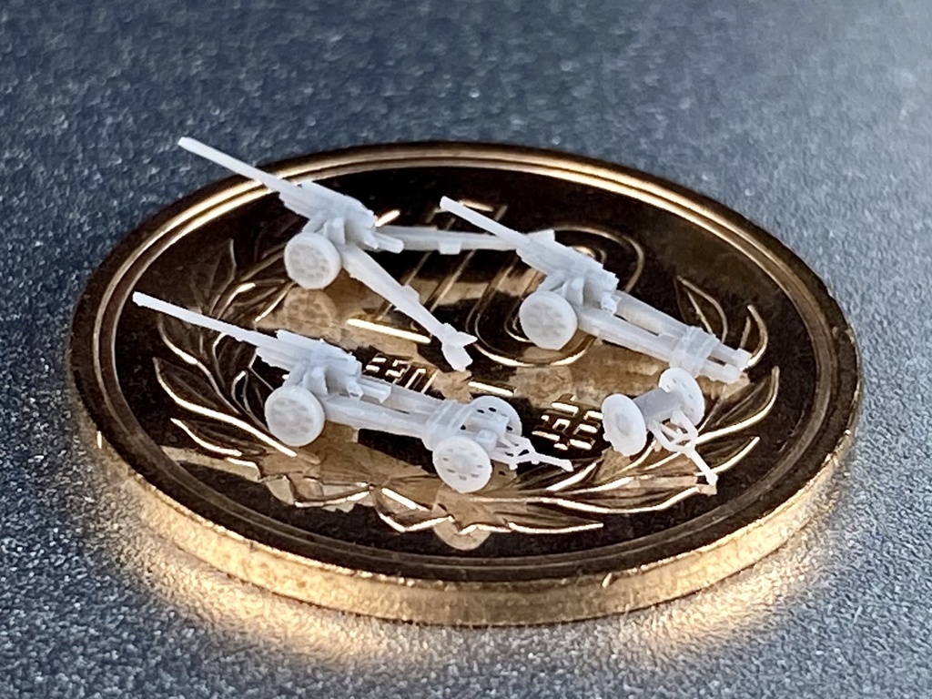 1/700 GSET23z ドイツ軍 15cm sFH 18榴弾砲 セット