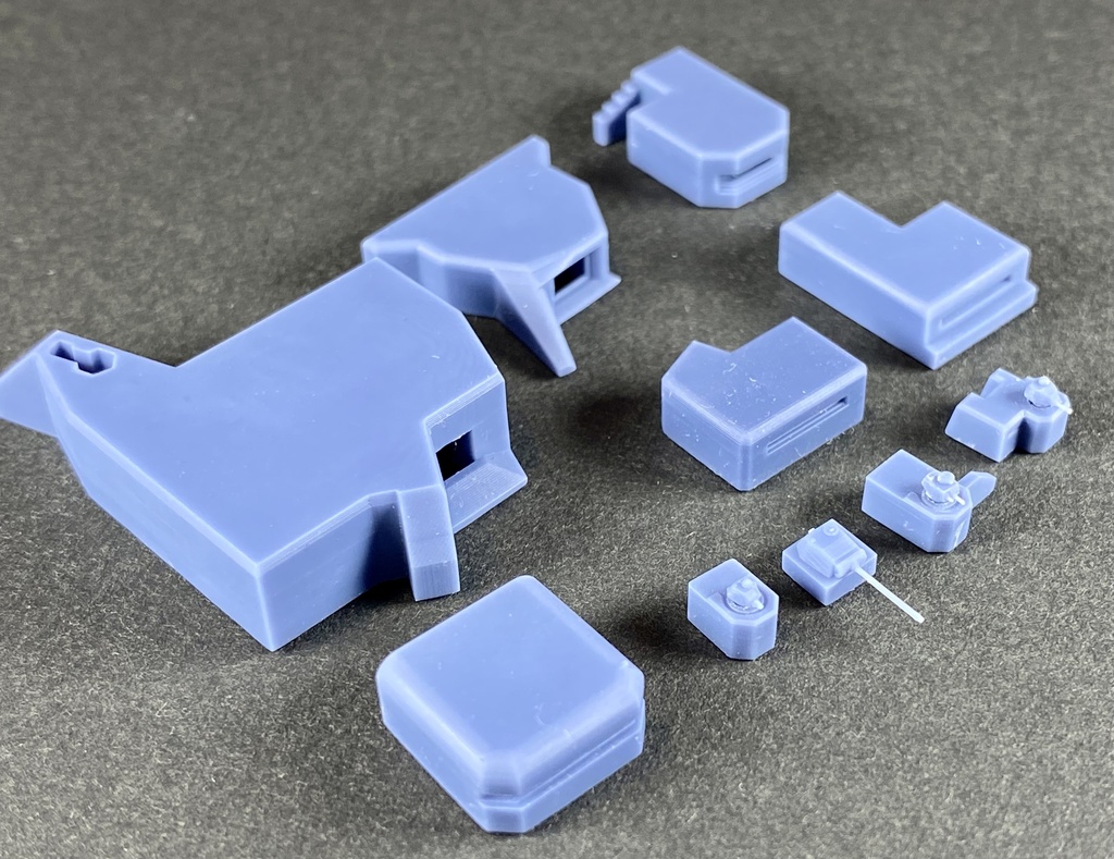 1/700 GSET25 ドイツ軍 トーチカ セット