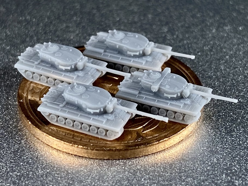 1/700 US SET15 米軍 重戦車 セット