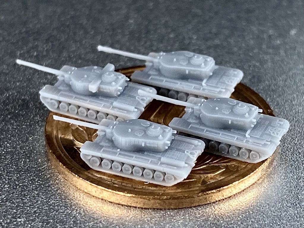 1/700 US SET15 米軍 重戦車 セット