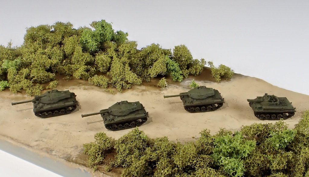 1/700 MUS SET16 米軍 M41軽戦車 M42ダスター セット