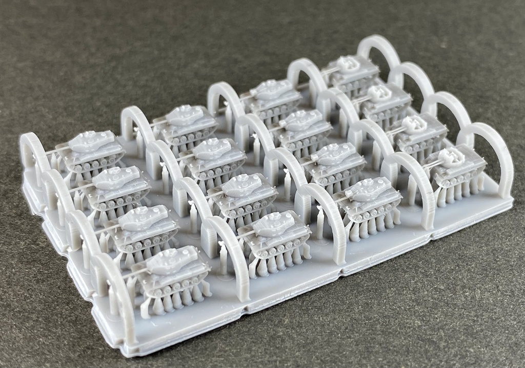 1/700 MUS SET16 米軍 M41軽戦車 M42ダスター セット