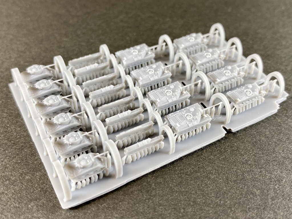 1/700 US SET16 米軍 T28重駆逐戦車、M4ジャンボ セット