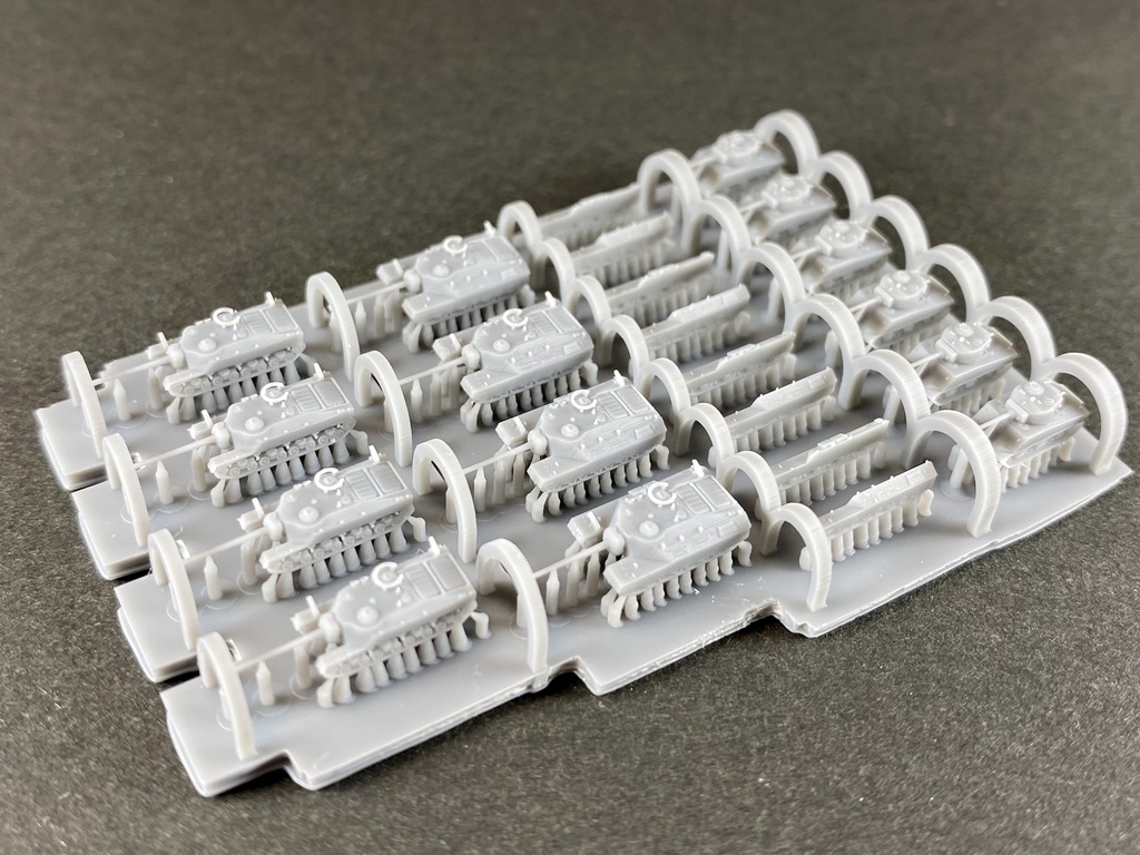 1/700 US SET16 米軍 T28重駆逐戦車、M4ジャンボ セット